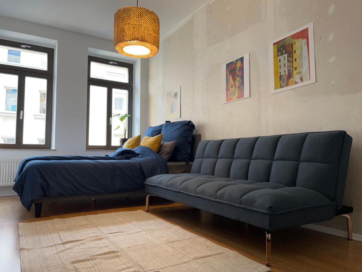 Stilvoller Altbau Mit Balkon - 10 Min To Center Apartment Лайпциг Екстериор снимка